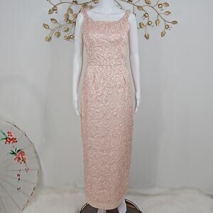 Vintage Emma Domb Sequin Gown Size Small